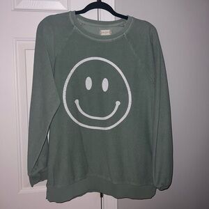 Mint Green Altar’d State Smile Crewneck